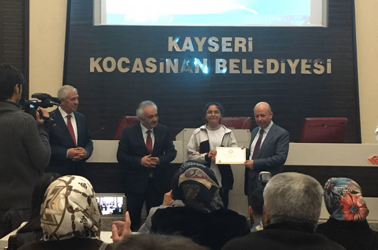 Kocasinan Belediyesi'nden TEOG sınavında baş...